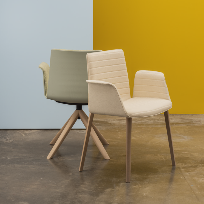 Flex High Back chairs SO1610 designed by Piergiorgio Cazzaniga - Andreu  World