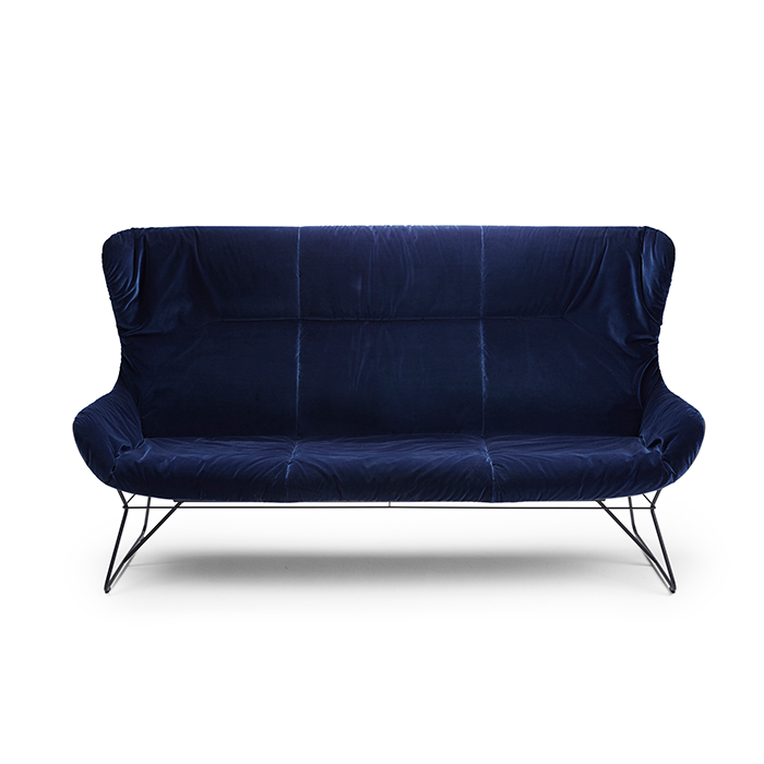 Leya wingback couch