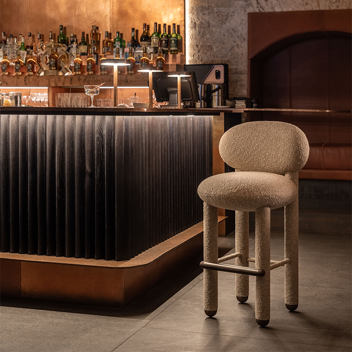Bar Chair Flock CS1