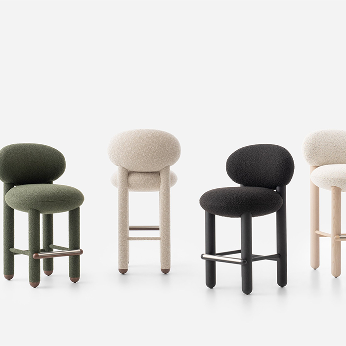 Bar Chair Flock CS1